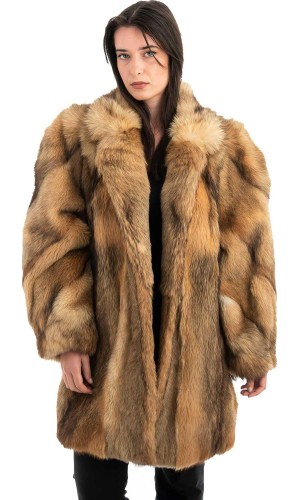 Γνήσια Γυναικεία Φυσική Γούνα - H813