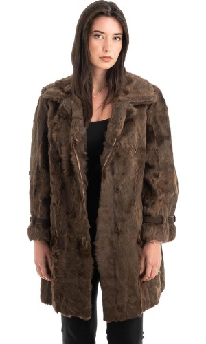 Γνήσια Γυναικεία Φυσική Γούνα - H822