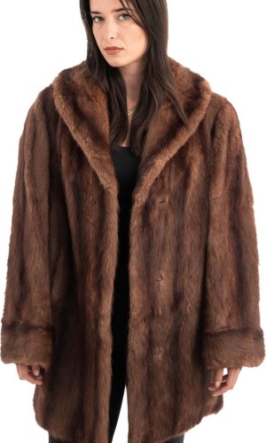 Γνήσια Γυναικεία Φυσική Γούνα - H833