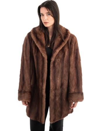 Γνήσια Γυναικεία Φυσική Γούνα - H833