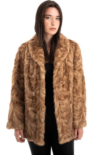 Γνήσια Γυναικεία Φυσική Γούνα - H893