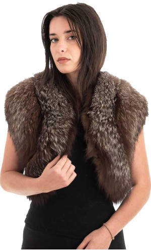 Γνήσια Γυναικεία Φυσική Γούνα - H897