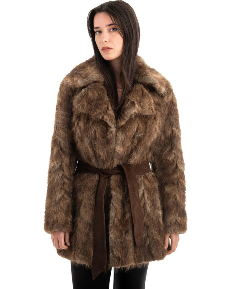 Γνήσια Γυναικεία Φυσική Γούνα - H900