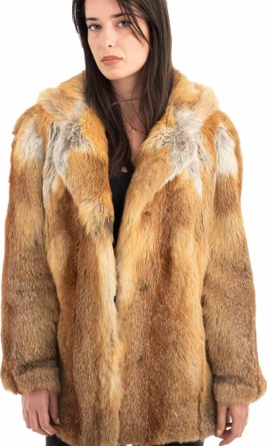 Γνήσια Γυναικεία Φυσική Γούνα - H909