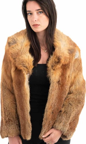 Γνήσια Γυναικεία Φυσική Γούνα - H911