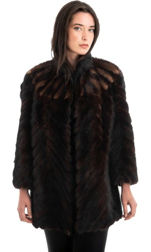 Γνήσια Γυναικεία Φυσική Γούνα - H913