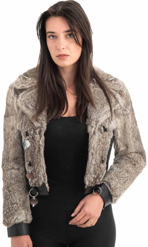 Γνήσια Γυναικεία Φυσική Γούνα - H915