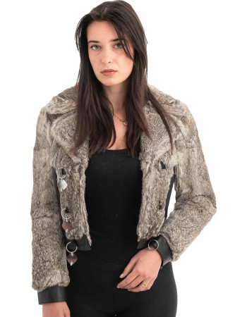 Γνήσια Γυναικεία Φυσική Γούνα - H915