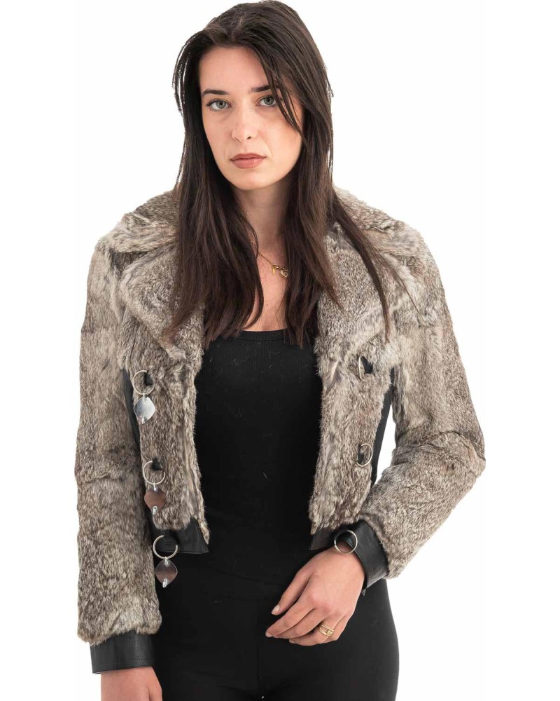 Γνήσια Γυναικεία Φυσική Γούνα - H915