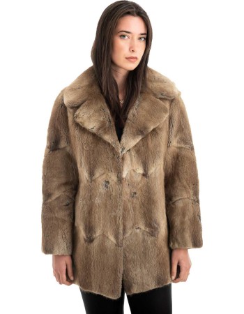 Γνήσια Γυναικεία Φυσική Γούνα - H943