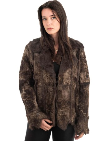 Γνήσια Γυναικεία Φυσική Γούνα - H954