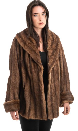 Γνήσια Γυναικεία Φυσική Γούνα - H957