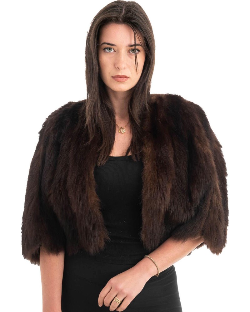 Γνήσια Γυναικεία Φυσική Γούνα - H958