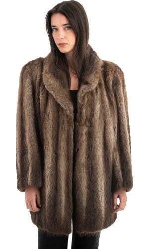 Γνήσια Γυναικεία Φυσική Γούνα - H965