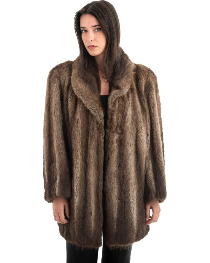 Γνήσια Γυναικεία Φυσική Γούνα - H965