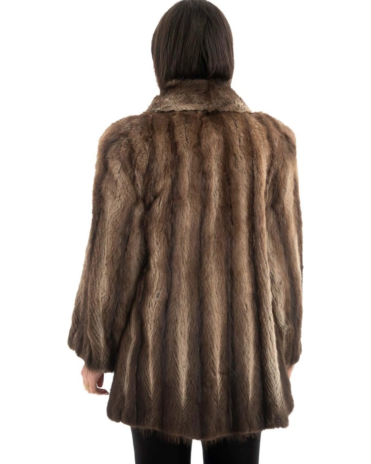 Γνήσια Γυναικεία Φυσική Γούνα - H965