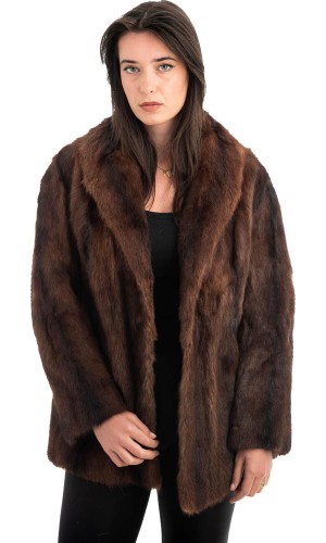 Γνήσια Γυναικεία Φυσική Γούνα - H971