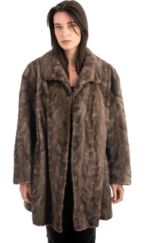 Γνήσια Γυναικεία Φυσική Γούνα - H974