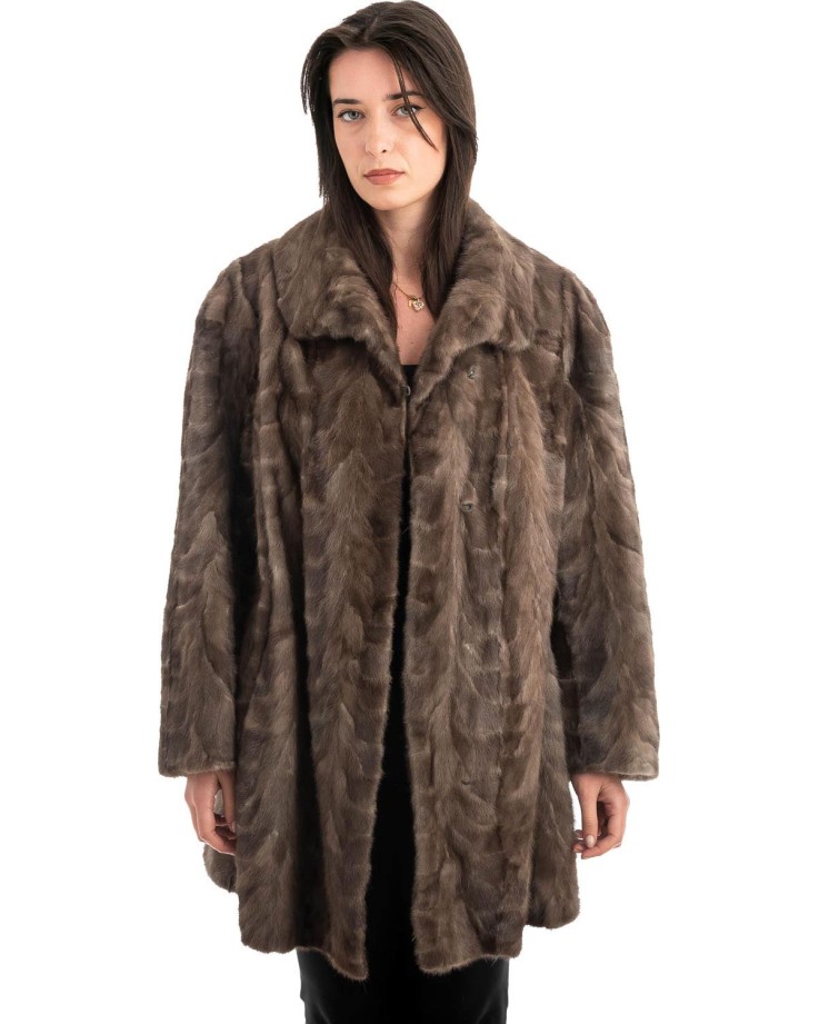 Γνήσια Γυναικεία Φυσική Γούνα - H974