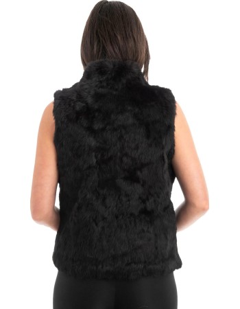 Γνήσια Γυναικεία Φυσική Γούνα Γιλέκο - H978