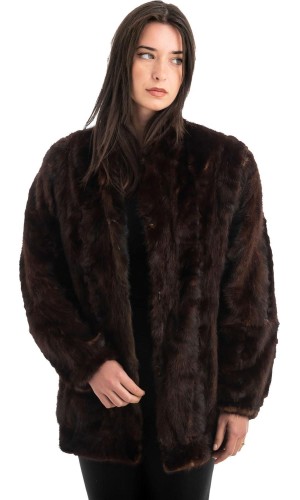 Γνήσια Γυναικεία Φυσική Γούνα - H1000