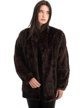 Γνήσια Γυναικεία Φυσική Γούνα - H1000
