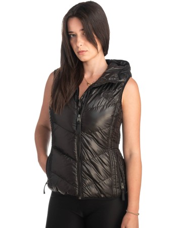 Γυναικείο Επώνυμο Μπουφάν Γιλέκο - K36