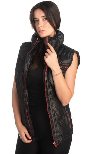 Γυναικείο Επώνυμο Μπουφάν Γιλέκο - K46