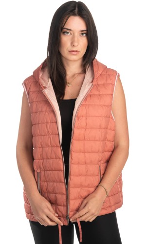 Γυναικείο Επώνυμο Μπουφάν Γιλέκο - K47