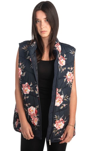 Γυναικείο Επώνυμο Μπουφάν Γιλέκο - K124