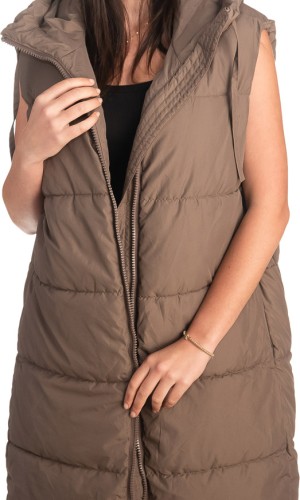 Γυναικείο Επώνυμο Μπουφάν Γιλέκο - K126