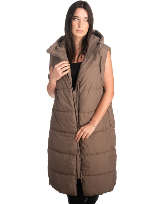 Γυναικείο Επώνυμο Μπουφάν Γιλέκο - K126