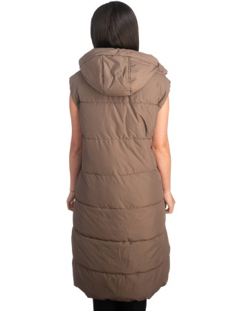 Γυναικείο Επώνυμο Μπουφάν Γιλέκο - K126