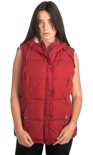 Γυναικείο Επώνυμο Μπουφάν Γιλέκο - K129