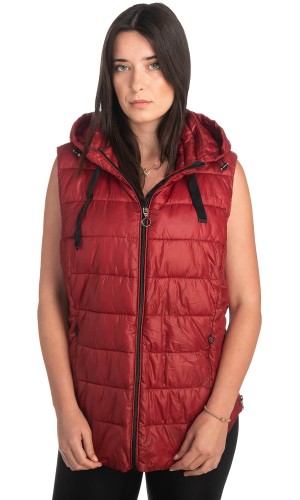 Γυναικείο Επώνυμο Μπουφάν Γιλέκο - K137