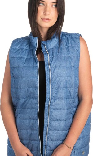 Γυναικείο Επώνυμο Μπουφάν Γιλέκο - K139