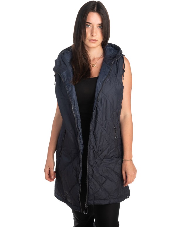 Γυναικείο Επώνυμο Μπουφάν Γιλέκο - K154