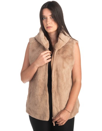 Γυναικείο Επώνυμο Μπουφάν Γιλέκο - K162