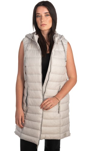 Γυναικείο Επώνυμο Μπουφάν Γιλέκο - K172