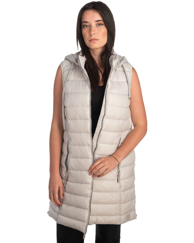 Γυναικείο Επώνυμο Μπουφάν Γιλέκο - K172