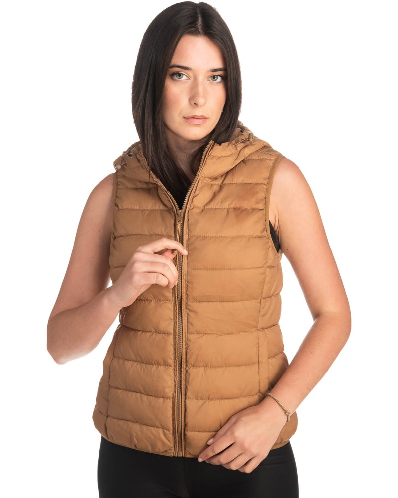 Γυναικείο Επώνυμο Μπουφάν Γιλέκο - K181