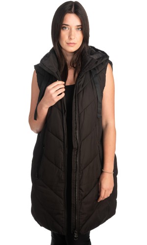 Γυναικείο Επώνυμο Μπουφάν Γιλέκο - K220