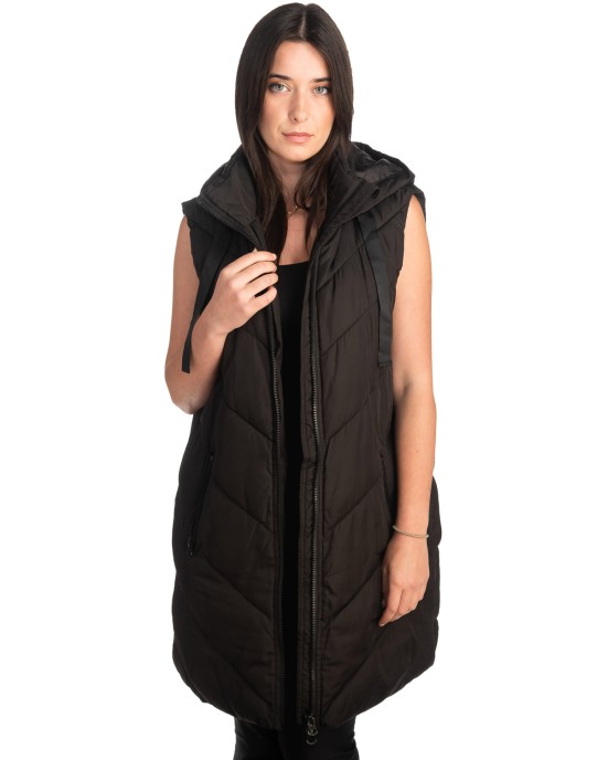 Γυναικείο Επώνυμο Μπουφάν Γιλέκο - K220