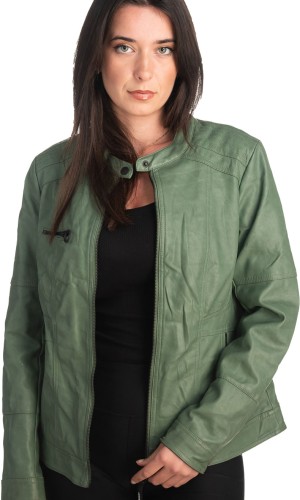 Δερμάτινο γυναικείο μπουφάν - K258