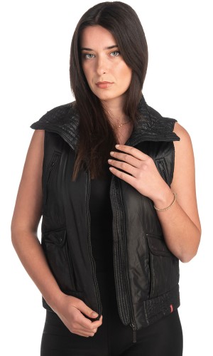 Γυναικείο Επώνυμο Μπουφάν Γιλέκο - K262