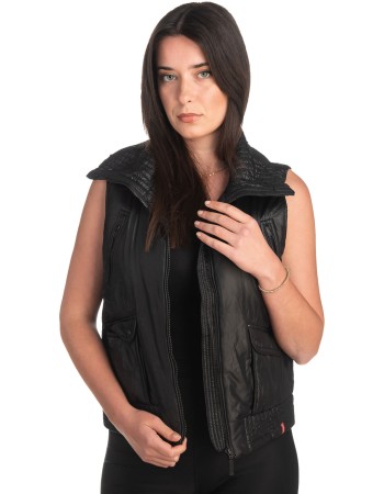 Γυναικείο Επώνυμο Μπουφάν Γιλέκο - K262