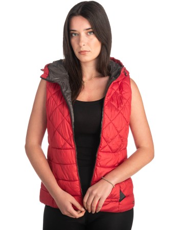 Γυναικείο Επώνυμο Μπουφάν Γιλέκο - K263