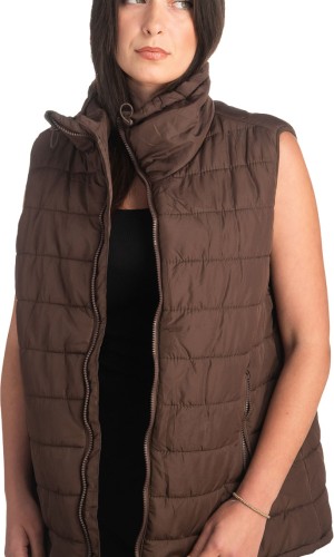 Γυναικείο Επώνυμο Μπουφάν Γιλέκο - K264