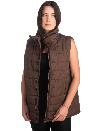 Γυναικείο Επώνυμο Μπουφάν Γιλέκο - K264