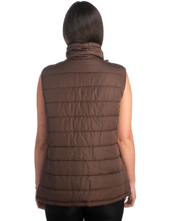 Γυναικείο Επώνυμο Μπουφάν Γιλέκο - K264